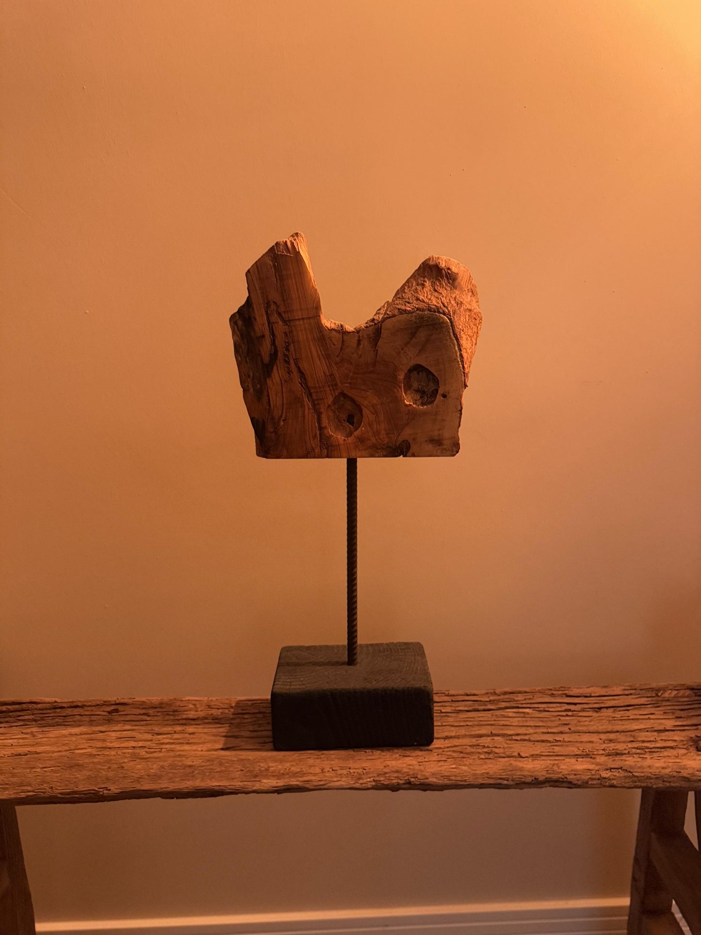 Unique Decorative Piece from Ancient Greek Olive Tree – 300 Years Old