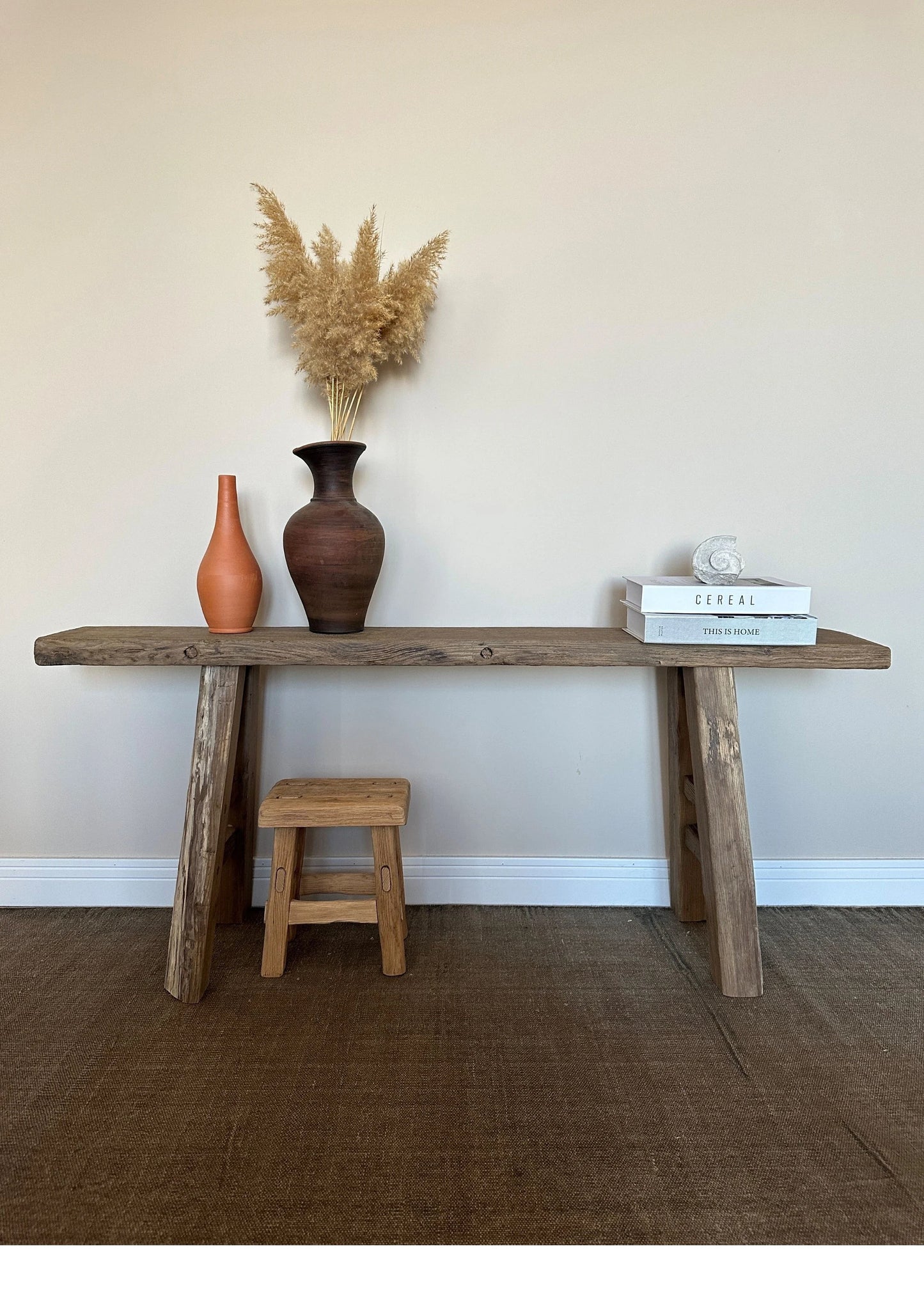 Narrow Wood Console Table  •  Handmade Rustic Entryway - Living Room Furniture