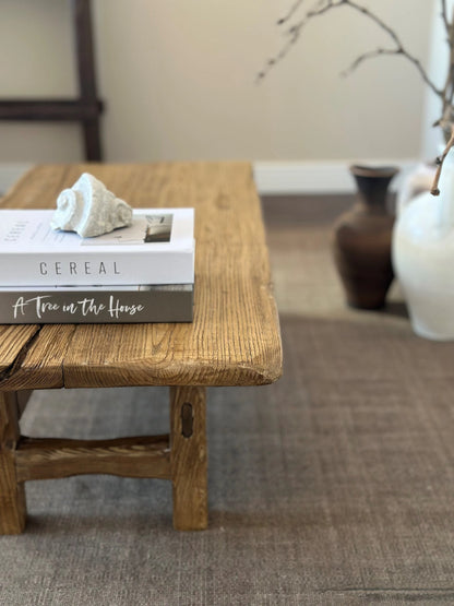 Unique Coffee Table • Reclaimed Custom Wood • Handmade Farmhouse Furniture