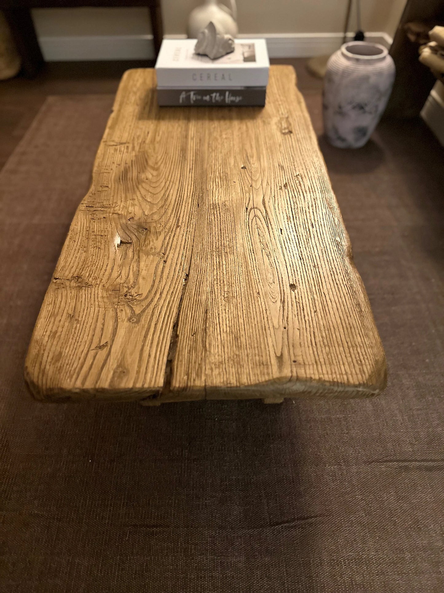 Unique Coffee Table • Reclaimed Custom Wood • Handmade Farmhouse Furniture