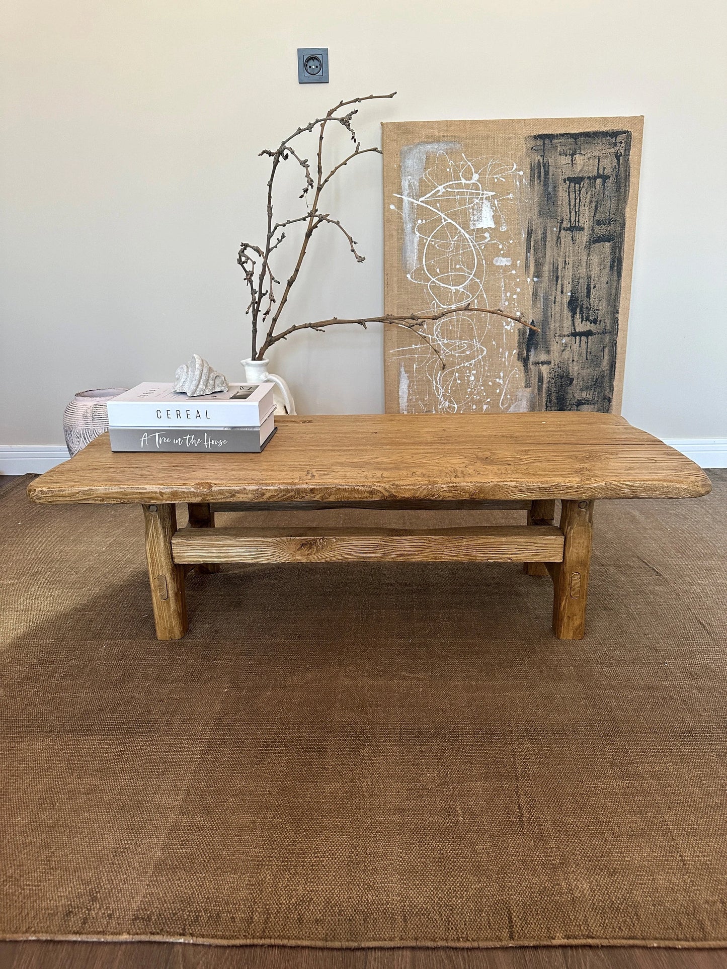 Unique Coffee Table • Reclaimed Custom Wood • Handmade Farmhouse Furniture