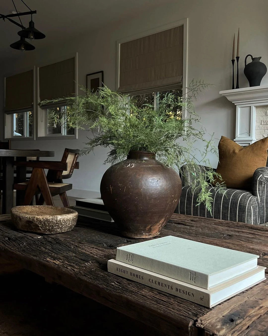 Unique Old Coffee Table • Handmade Farmhouse Furniture End Table • Reclaimed Wood Live Edge Coffee Table