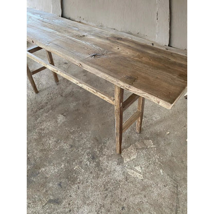 Handmade Rustic Entryway Furniture  •  Reclaimed Wood Console Dresser Table