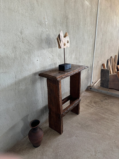 Old Wood Console Table  •  Handmade Rustic Entryway Furniture