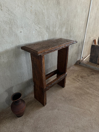 Old Wood Console Table  •  Handmade Rustic Entryway Furniture