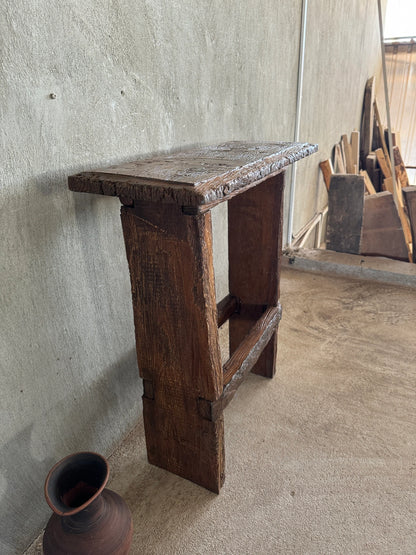 Old Wood Console Table  •  Handmade Rustic Entryway Furniture