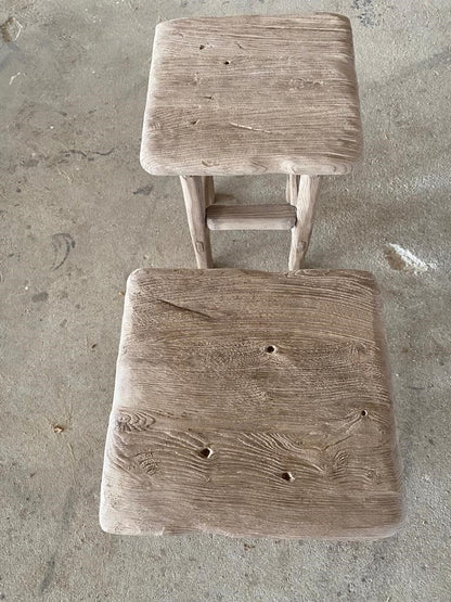 Rustic Narrow Side Table · Square Coffee Table