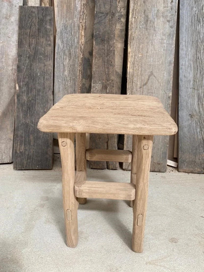 Rustic Narrow Side Table · Square Coffee Table